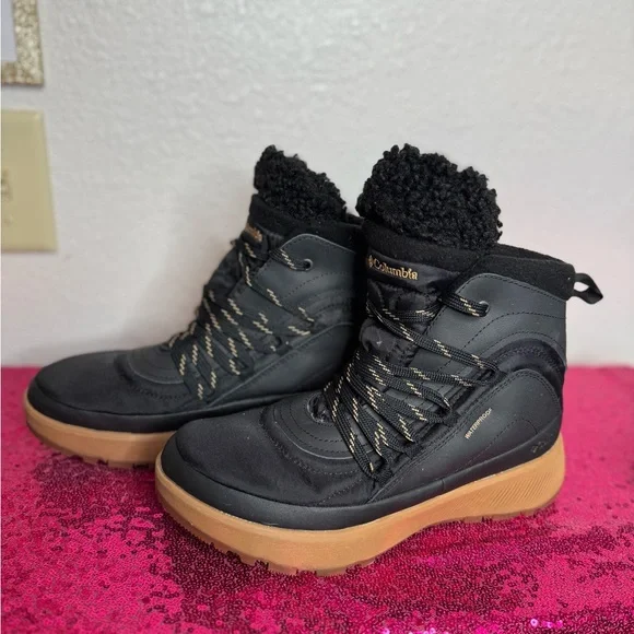 NEW 🖤 COLUMBIA Women's Red Hills Omni-Heat Winter Faux Fur Boot (Size 7) - Picture 11 of 17